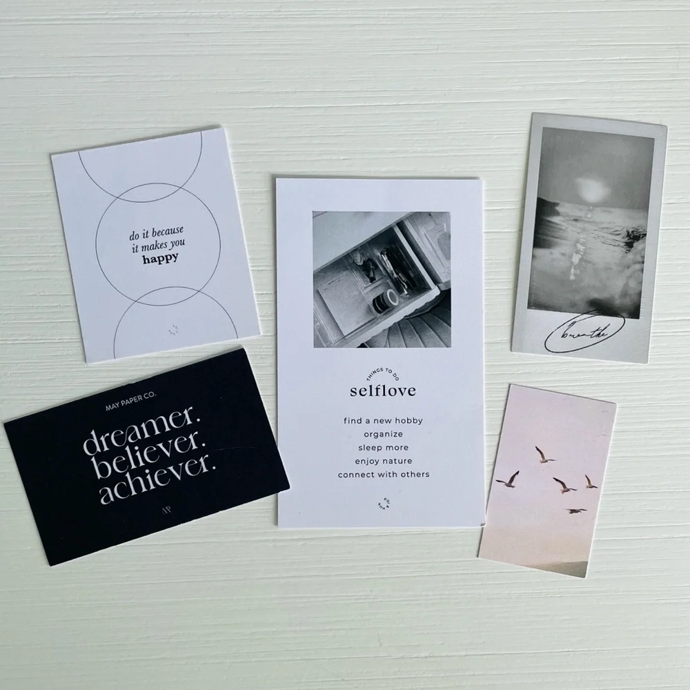 Planner Journaling Cards